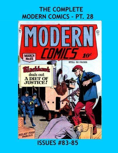 modern comics 83 featuring blackhawk Kindle Editon