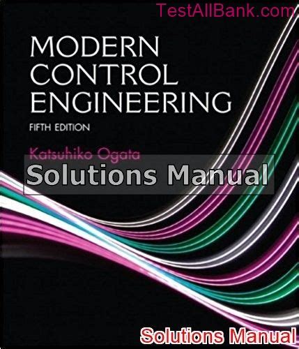 modern control engineering 5th edition solution manual Doc