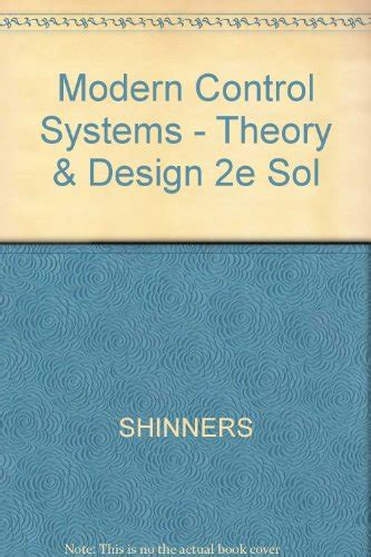 modern control system theory and design solutions manual Epub
