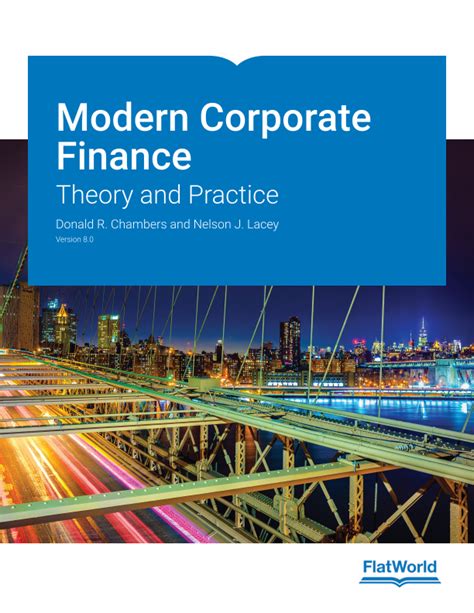 modern corporate finance theory practice Reader