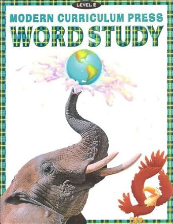 modern curriculum press word study phonics level e PDF