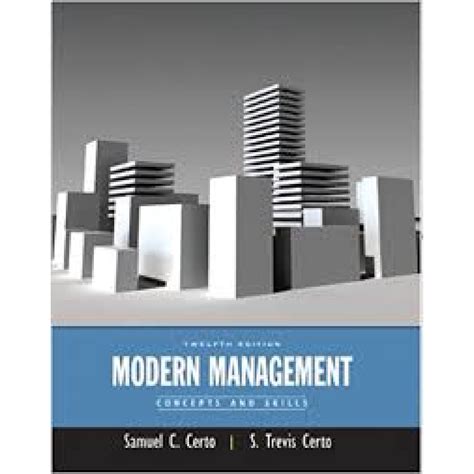 modern management concepts and skills 12th edition Epub