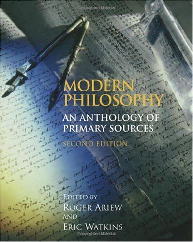 modern philosophy an anthology of primary sources Kindle Editon