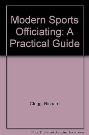 modern sports officiating a practical guide Reader