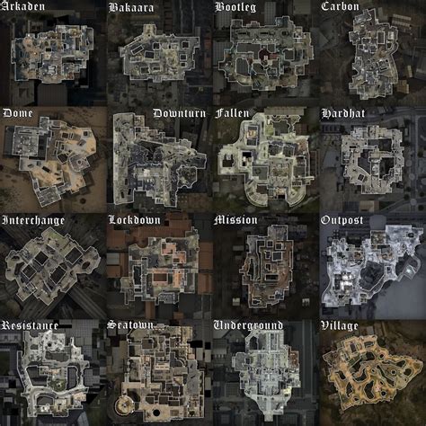 modern warfare 3 survival maps