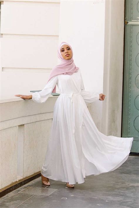 modest satin dress