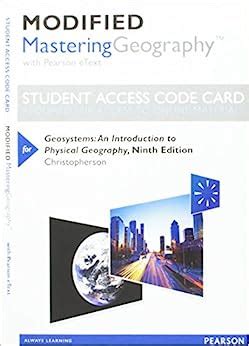 modified masteringgeography pearson etext geosystems Epub