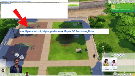 modifyrelationship cheat sims 4