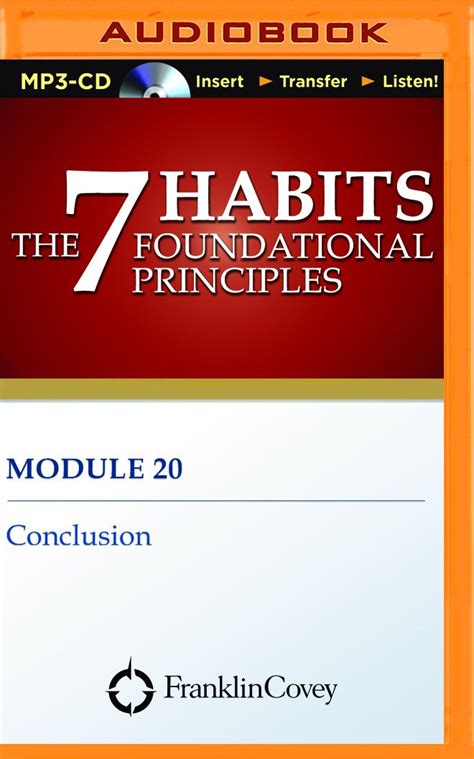 module framework habits foundational principles Doc