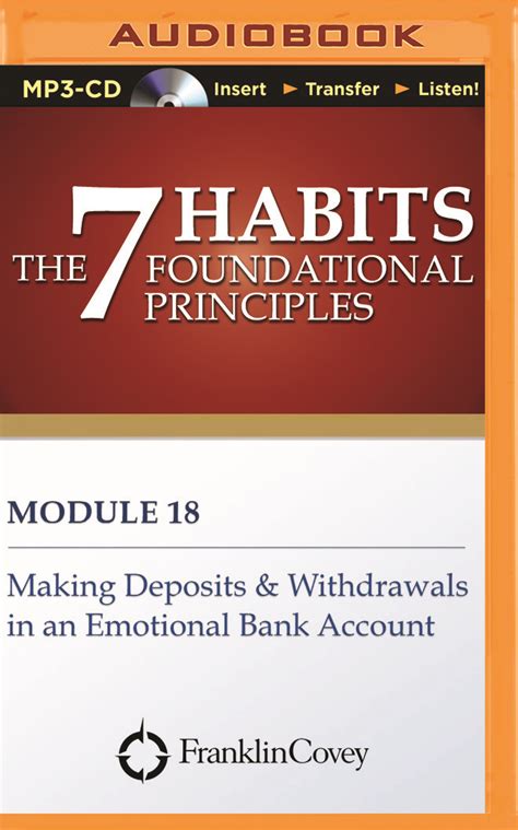 module withdrawals emotional foundational principles Epub