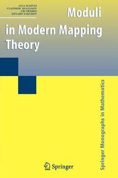 moduli in modern mapping theory moduli in modern mapping theory Kindle Editon