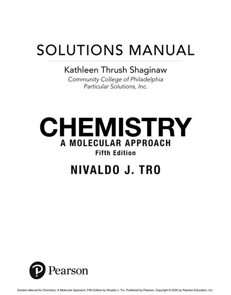 molecular approach solutions manual pdf Doc