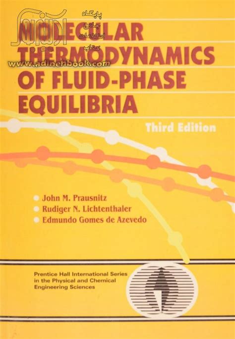 molecular thermodynamics of fluidphase equilibria Epub