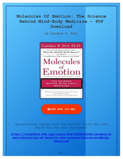 molecules of emotion Ebook Reader