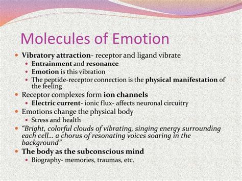 molecules of emotion molecules of emotion Reader