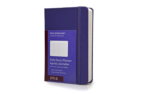 moleskine 2014 diario tamano l 12 meses color violeta brillante Kindle Editon