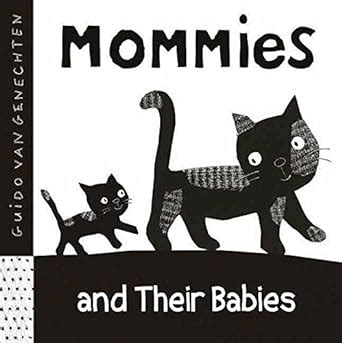 mommies and their babies black and white PDF