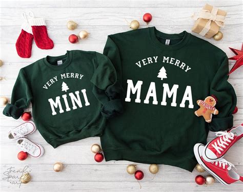 mommy and me christmas shirts