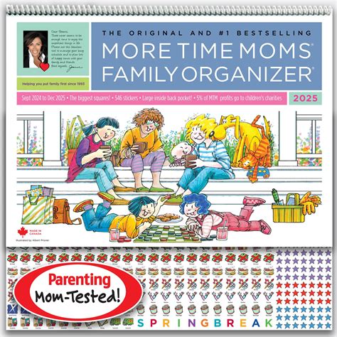 moms make a note family organizer 2008 calendar Doc