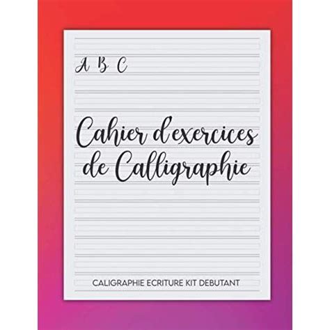 mon cahier s r nit typographie couleur PDF