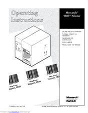 monarch 9805 printers owners manual Epub