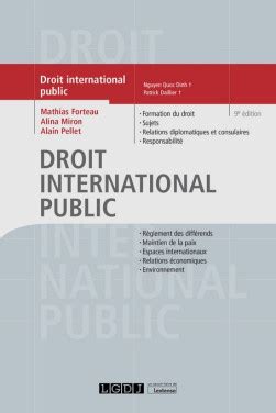 mondialisation lint r t public droit international ebook Doc