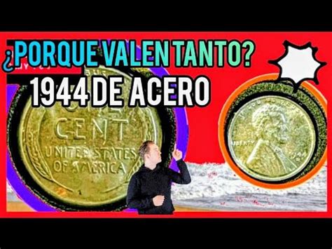 moneda de acero de 1944