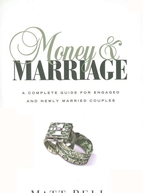 money and marriage a complete guide for engaged and newly married couples Epub