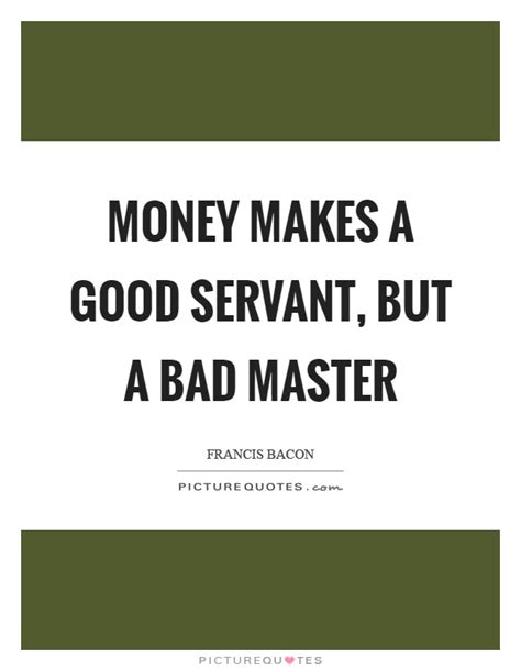 money master or servant Doc