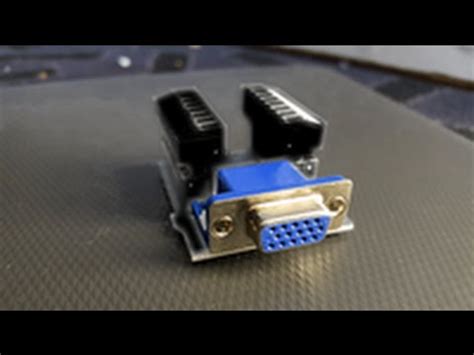 monitor end of vga