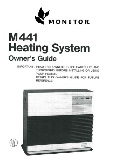 monitor heater m441 service manual Epub