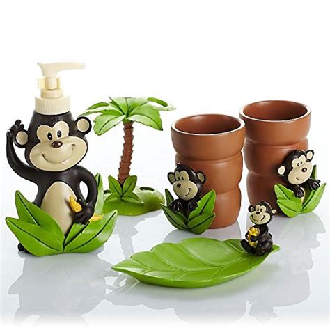 monkey bathroom set