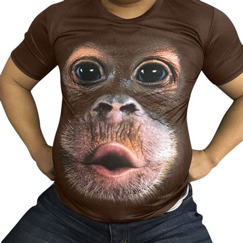 monkey face t shirt