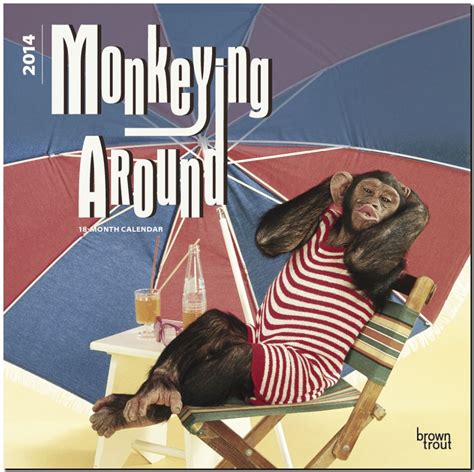 monkeying around 2014 calendar PDF