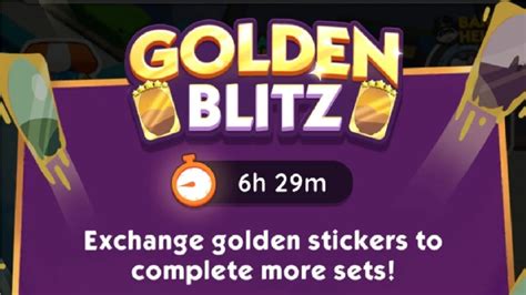 monopoly go golden blitz all cards