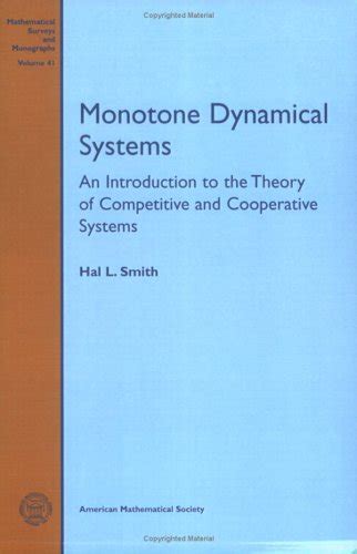 monotone dynamical systems monotone dynamical systems Kindle Editon