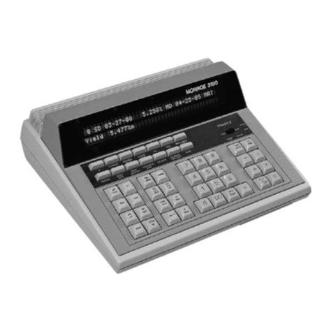 monroe trader iii calculators owners manual Epub