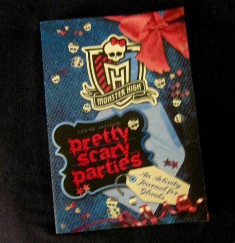 monster high pretty scary parties an activity journal for ghouls Doc