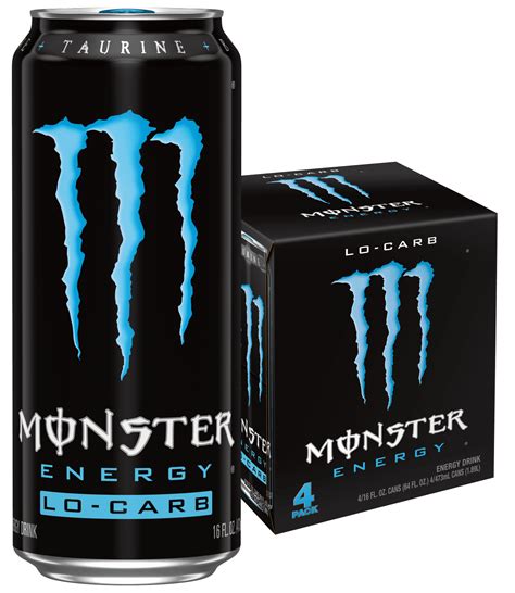 monster lo-carb energy drink