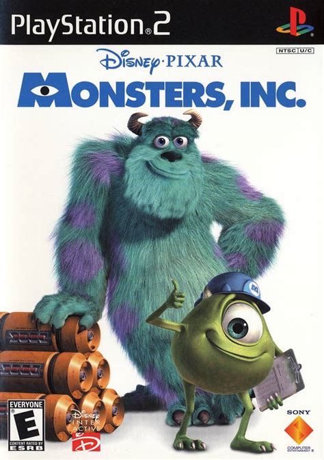 monsters inc playstation 2 game