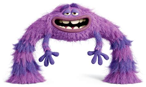 monsters inc purple monsters realistic