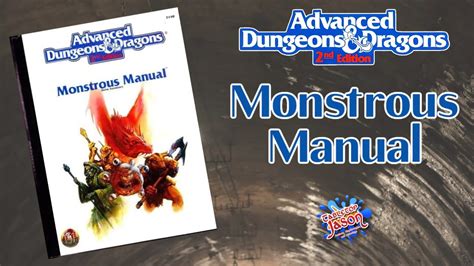 monstrous manual 2nd edition PDF