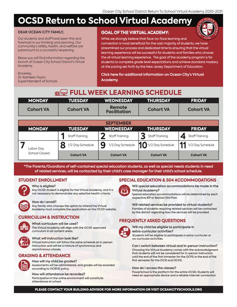 montclair state university semester schedule