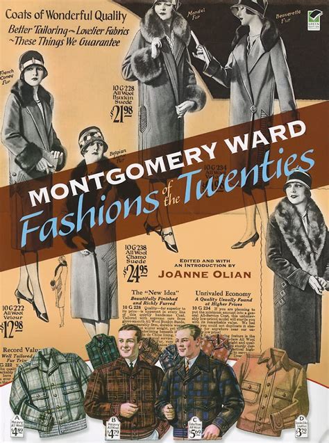 montgomery ward fashions of the twenties dover fashion and costumes Doc