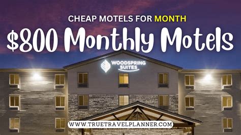 month to month motels