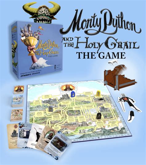 monty python and the holy grail board game