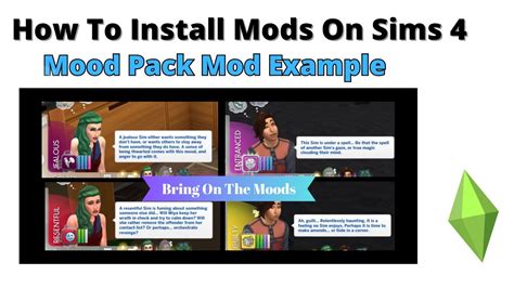 mood pack mod sims 4