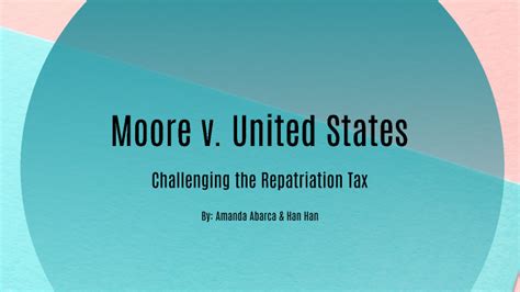 moore v. united states