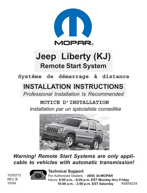 mopar remote start manual Ebook Kindle Editon