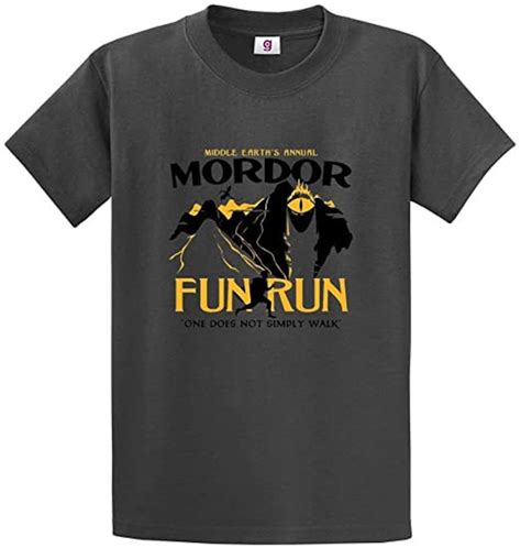 mordor fun run t shirt